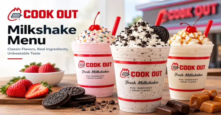 Cook Out Milkshakes 2026 All 40 Flavors Prices Calories Best Combos Cook Out Milkshakes 2026 All 40+ Flavors, Prices, Calories & Best Combos